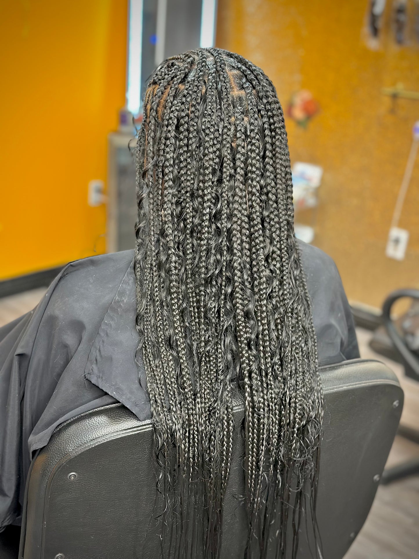 Kids Medium Knotless/ Feed Ins in front Boho Style