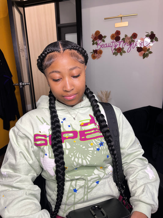 2 Feed-In Braids