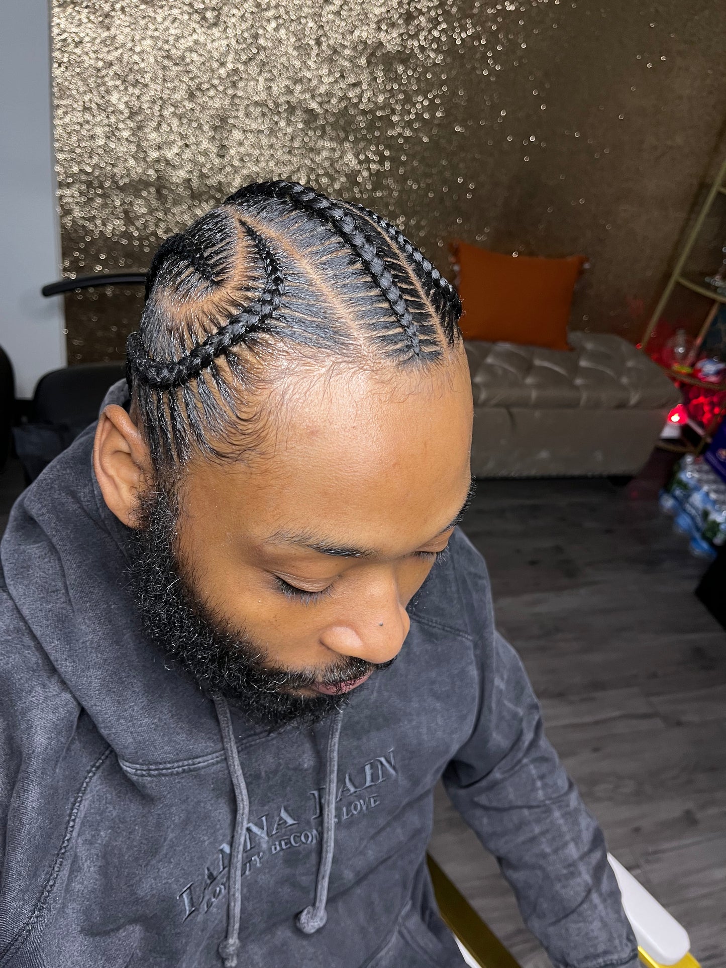 6-8 Braids w/ freestyle
