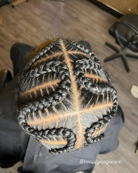 2 Braids w/ freestyle