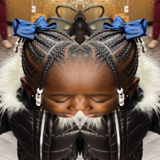 Kids Large French Braids