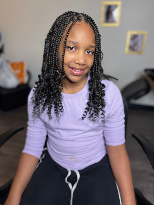 Kids Smedium Knotless Boho