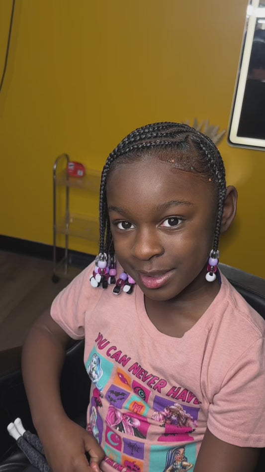 Kids Lemonade Braids Freestyle Design